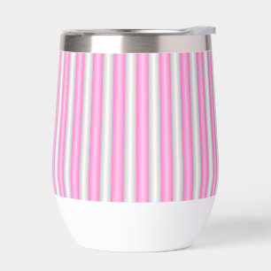 Grilles roses néon modernes avec effet 3D