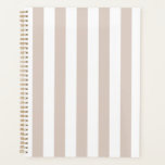 Grilles Verticales Bbeige Et Blanc Gratté<br><div class="desc">Grilles verticales - motif rayé beige et blanc.</div>