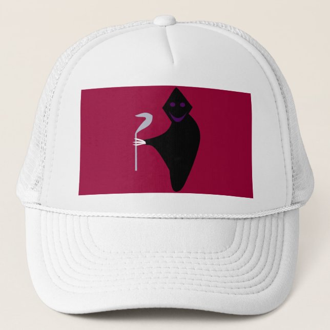 Grim Reaper Halloween Casquette (Devant)