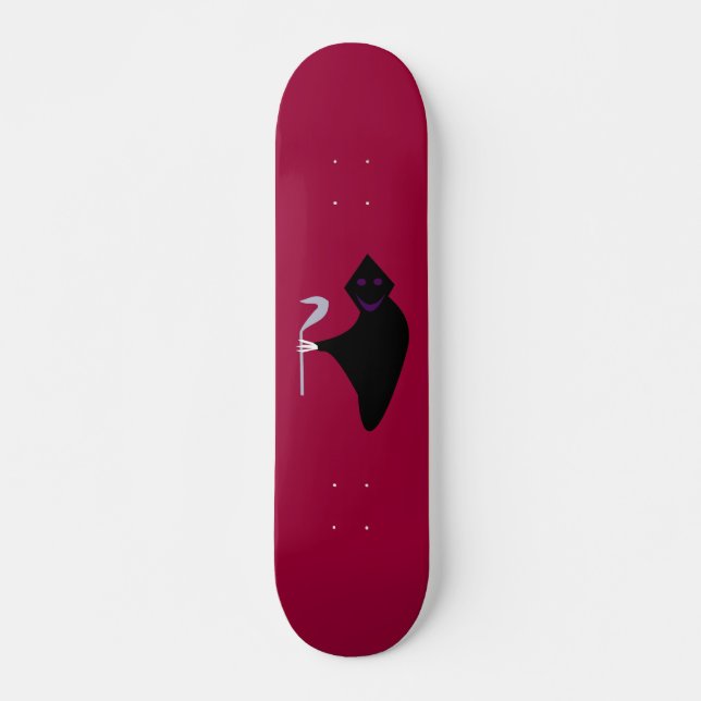 Grim Reaper Halloween Skateboard (Devant)