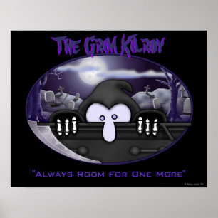 Grim Reaper Poster Kilroy