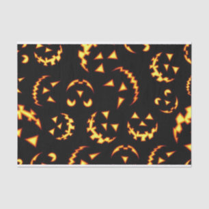 Grimacerie du papier de soie de soie de citrouille
