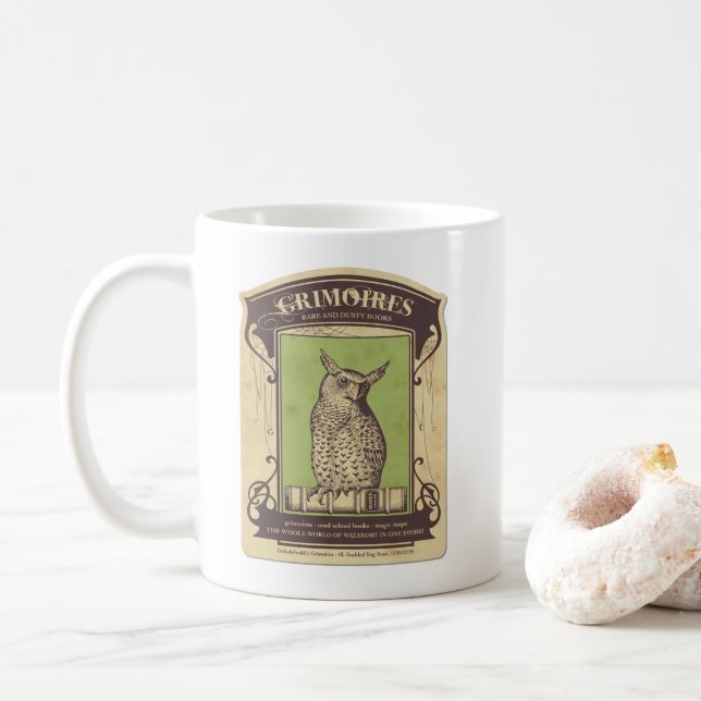 Grimoires Owl Mug (Avec donut)