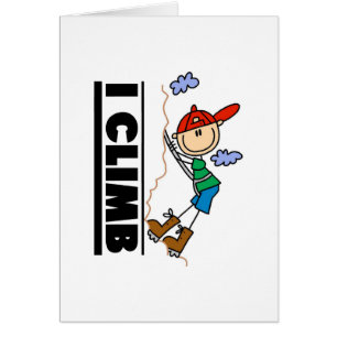 Grimpeur de montagne que je monte