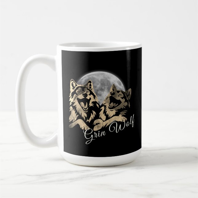 Grin Wolf Mug (Gauche)
