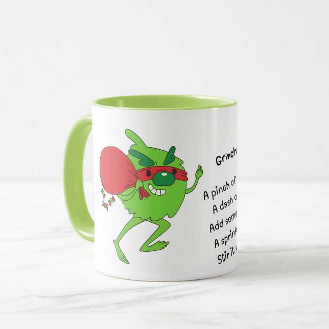 Grinch Coffee Mug (Devant gauche)