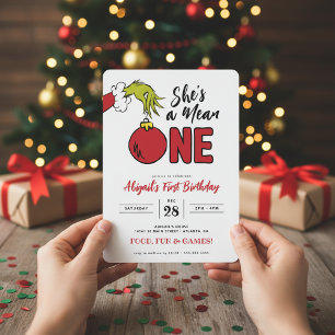 Grinch Elle est méchante 1er Anniversaire