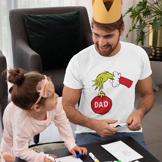 Grinch | T-Shirt pour papa (Créateur téléchargé)