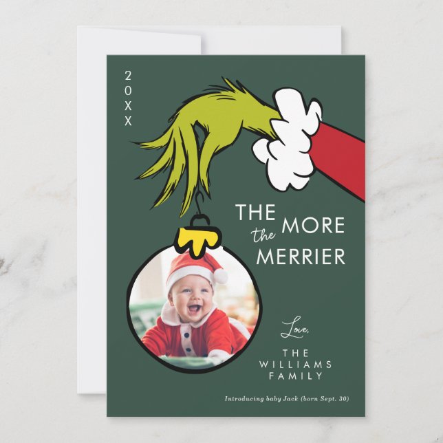 Grinch The More the Merrier New Baby - Photo (Devant)