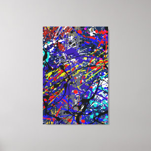 Grind_02 Canvas Splatter Impression