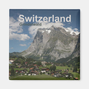 Grindelwald Suisse Magnet Travel Souvenir