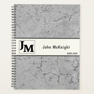 Gris Asphalt Grunge Masculine Design