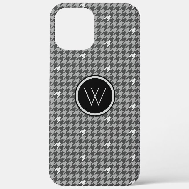 Gris avec Coque -Coque d'accentuation d'argent (Verso)