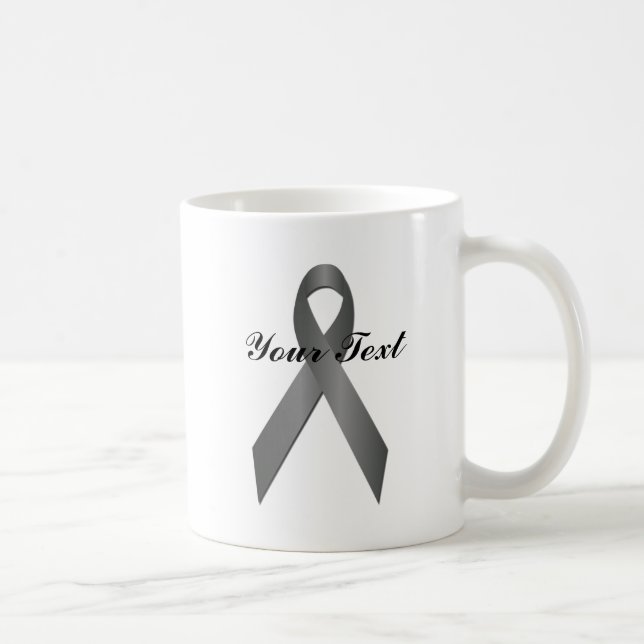 Gris Awareness Ribbon Mugs (Droite)