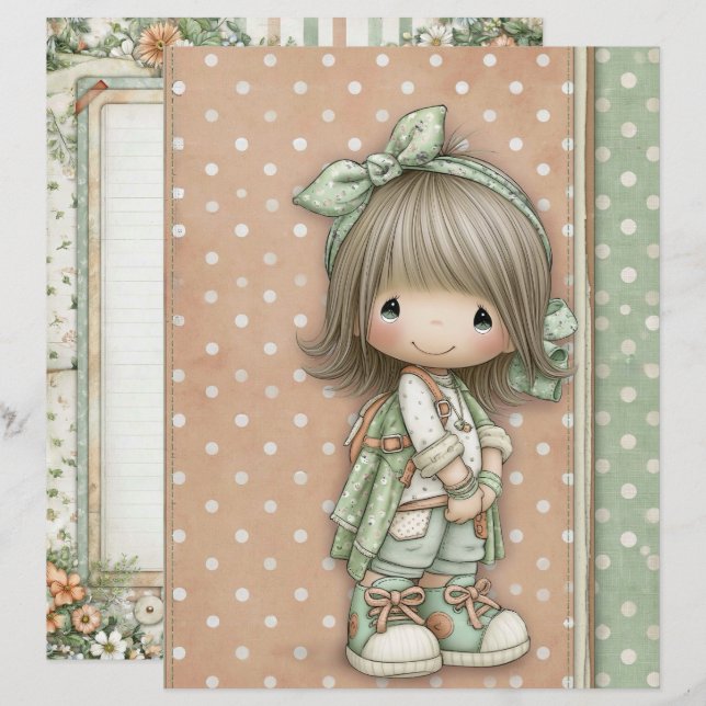 Gris Beige Vert Sauge Sable Tan Points Deux Diff (Devant / Derrière)