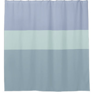 Gris Bleu et Vert Gris Douche rideau