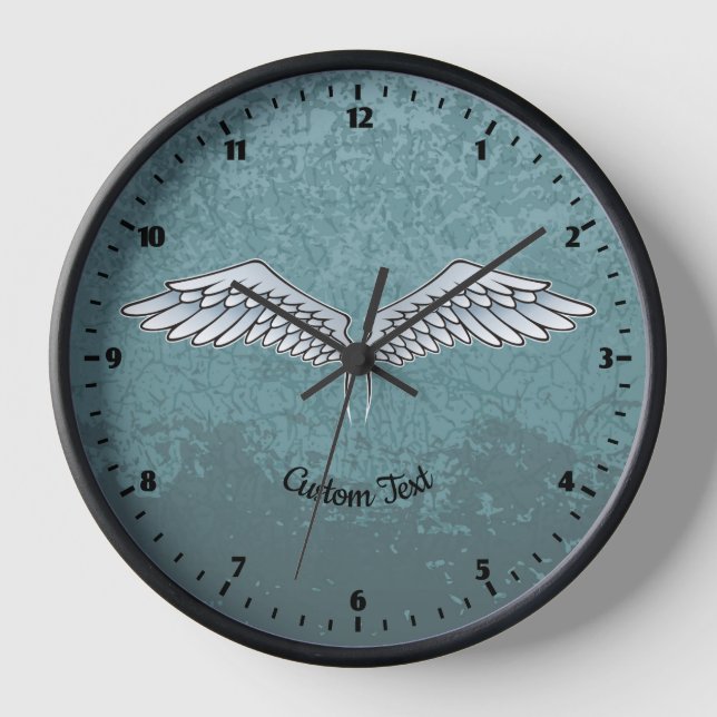 Gris Bleu Gris Grande horloge (Recto)