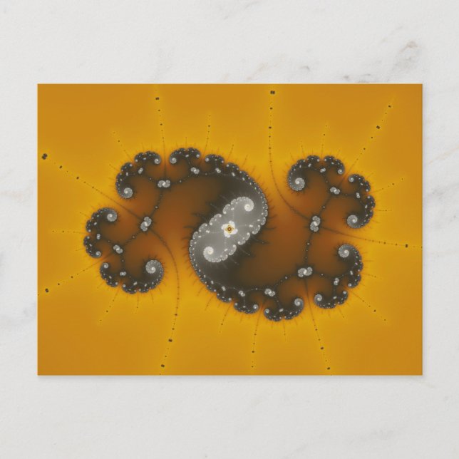 Gris Créature - Carte Postale Fractée (Devant)