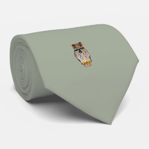 Gris de cravate de hibou
