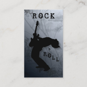 Gris de noir de musique de guitare de cartes de