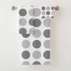 Gris de point de polka