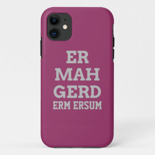 Gris Ermahgerd iPhone 5 à peine Coque