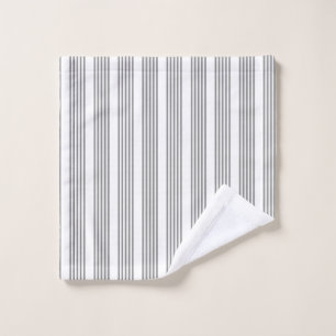 Gris et blanc cinq bandes motif