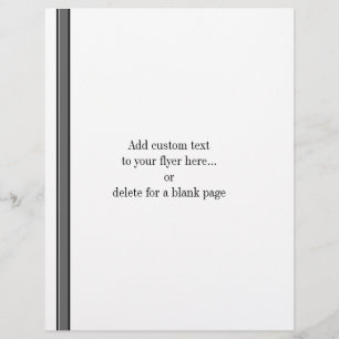 Gris et rayures noires sur le Modèle du prospectus