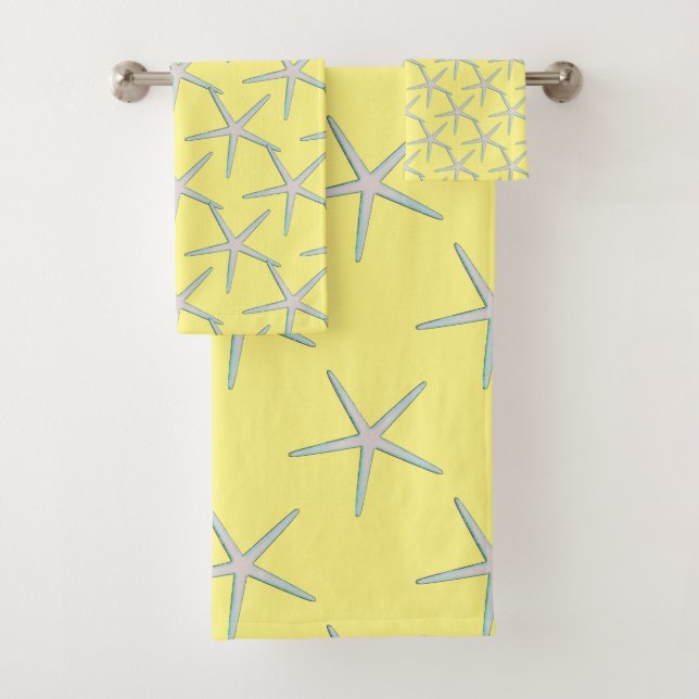 Gris Jaune Gris Turquoise Amidon Motif mignonne (En situation)