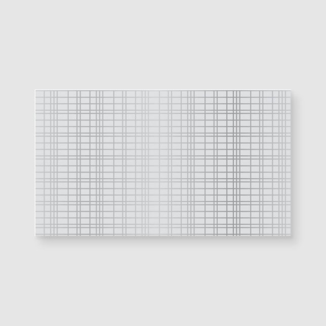 Gris, moderne, simple, cool, lignes de grille tend (Devant)