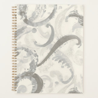 Gris neutre et abstrait blanc