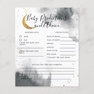 Gris sur la lune Prédictions et conseils pour bébé