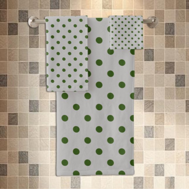 Gris Vert à pois (Créateur téléchargé)