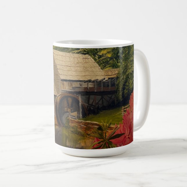 Gristmill, par Gary Poling Coffee Mug (Devant droit)