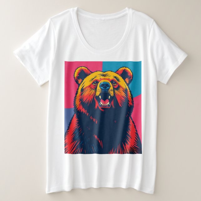 Grizzly Bear Pop Art (Design devant)