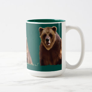 Grizzly Bear Wildlife Supporter Art Mug