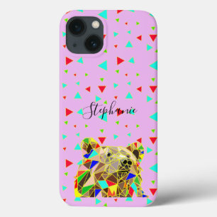 Grizzly ours rose Coque-Mate Samsung Coque Galaxy