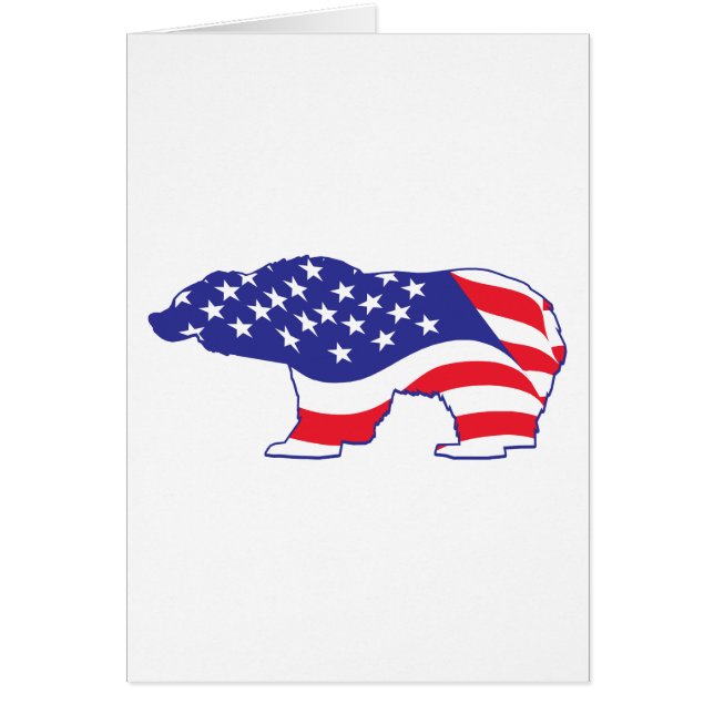 Grizzly patriotique (Devant)