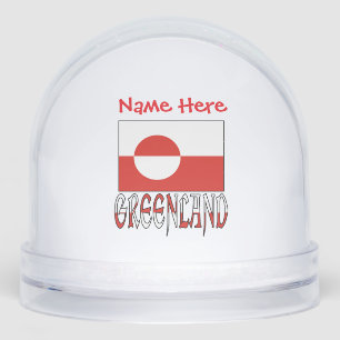 Groenland Groenland Drapeau Personnalisation rouge