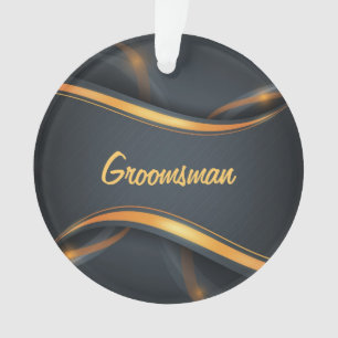 Groomsman (blk/gd)