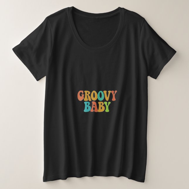 Groovy Baby T-Shirt design (Design devant)