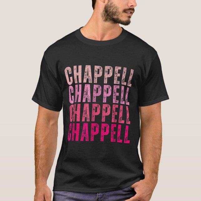 Groovy Chappell Prénom D Chappell T-Shirts Mème  (Devant)