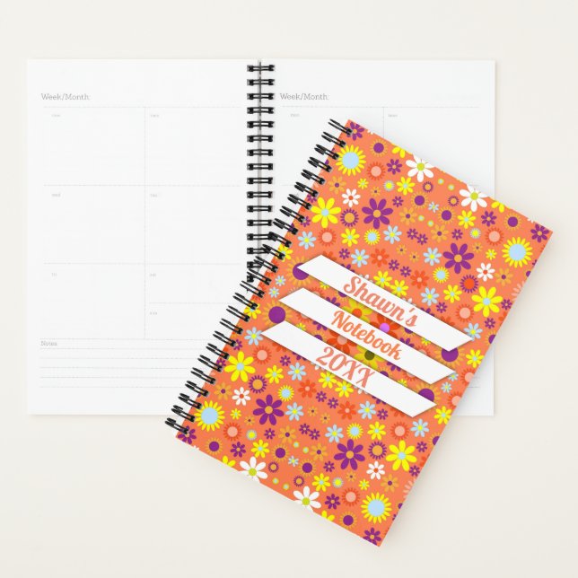 Groovy Flower Power Budget (Devant avec enveloppe)
