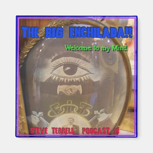 Gros aimant de réfrigérateur Enchilada (Devant)