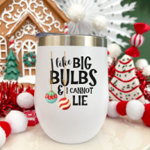Gros Ampoules Drôle et Festif Noël 