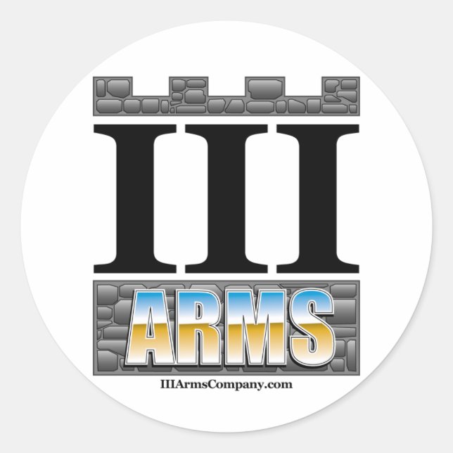 Gros autocollants 6 par feuille - logo chrome (Devant)