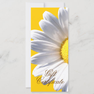 Gros Baise Blanche Sur Certificat Cadeau Jaune