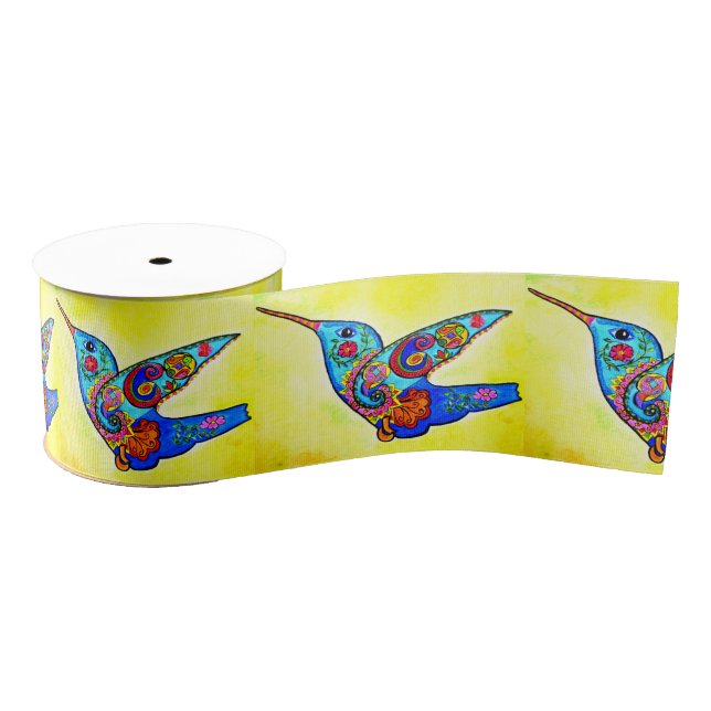 Gros-grain 028 Ruban de colibri (Bobine)