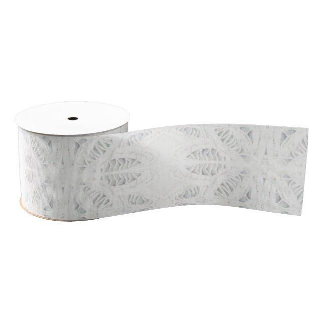 Gros-grain BATTENBURG LACE 3" Large Grosgrain ruban (Bobine)