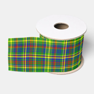 Gros-grain Couleurs primaires PLAID 10-Grosgrain ruban